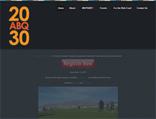 Tablet Screenshot of abq2030.com